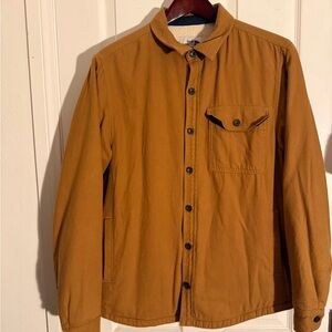 The North Face Men's Brown Button-Up Jacket